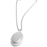 MOANINA Kette Medaillon Sara - 925 Silber/18k Gold Vermeil - 3 Längen