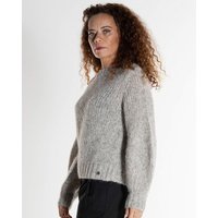 Alma & Lovis Kuscheliger Loose-Fit Pullover im Alpaka-Mix | Ballonärmel Pullover