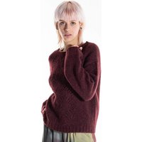 Alma & Lovis Alpaka-Pullover mit apartem Ajourmuster | Ajour Pullover