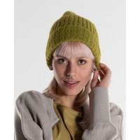 Alma & Lovis Softe Alpaka-Mütze im Rippenstrick | Suri Cap