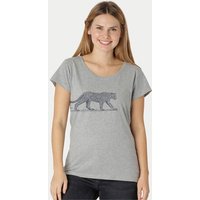 Peaces.bio - handbedruckte Biomode Loosefit Shirt Damen Leopard