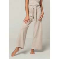 YOU LOOK PERFECT 100% Merino weite Strickhose mit Schleife "Bailey"