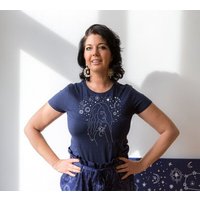 Sophia Schneider-Esleben T-Shirt Zodiac, Damen T-Shirt aus Bio-Baumwolle