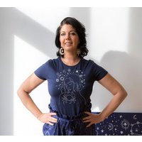 Sophia Schneider-Esleben T-Shirt Zodiac, Damen T-Shirt aus Bio-Baumwolle