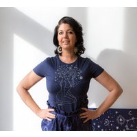 Sophia Schneider-Esleben T-Shirt Zodiac, Damen T-Shirt aus Bio-Baumwolle
