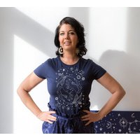 Sophia Schneider-Esleben T-Shirt Zodiac, Damen T-Shirt aus Bio-Baumwolle