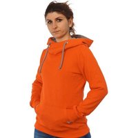 WASNI Frauen-Hoodie mit Schalkragen, made in Esslingen aus GOTS-zertifizierter Bio-Baumwolle