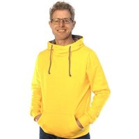 WASNI Hoodie mit Schalkragen, made in Esslingen aus GOTS-zertifizierter Bio-Baumwolle