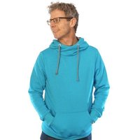 WASNI Hoodie mit Schalkragen, made in Esslingen aus GOTS-zertifizierter Bio-Baumwolle
