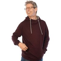 WASNI Hoodie mit Schalkragen, made in Esslingen aus GOTS-zertifizierter Bio-Baumwolle