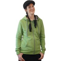 WASNI Frauen-Kapuzenjacke, made in Esslingen aus GOTS-zertifizierter Bio-Baumwolle