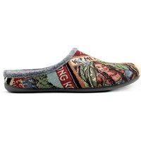 Veganer "thies ® Eco World Travel Slipper" aus gewebtem Textil