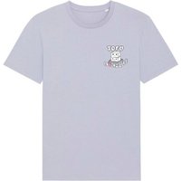 roots of compassion T-Shirt Tofu Lovers Club bio & fair & vegan - weiter Schnitt - veggie, Vegetarier, Veganer
