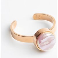ALEXASCHA Größenverstellbarer Ring mit Stein | Roségold