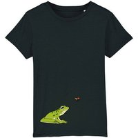 Spangeltangel Kinder-T-Shirt "Frosch", Biobaumwolle, bedruckt