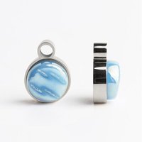 ALEXASCHA Anhänger für Ohrringe | Mix & Match Charms | Silber