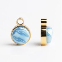 ALEXASCHA Anhänger für Ohrringe | Mix & Match Charms | Gold