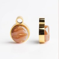 ALEXASCHA Anhänger für Ohrringe | Mix & Match Charms | Gold