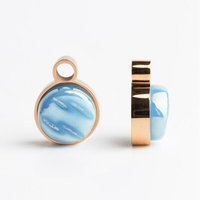 ALEXASCHA Anhänger für Ohrringe | Mix & Match Charms | Roségold