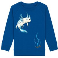 Spangeltangel Kinder-Sweatshirt "Axolotl"