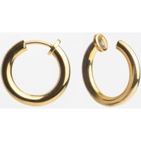 ALEXASCHA Ohrclips Creolen ohne Ohrlöcher | Silber, Gold, Roségold