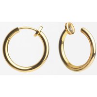 ALEXASCHA Ohrclips Creolen ohne Ohrlöcher | Silber, Gold, Roségold