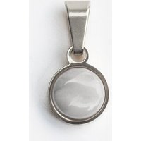ALEXASCHA Kettenanhänger aus Glas | Mix & Match Charms | Silber