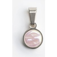 ALEXASCHA Kettenanhänger aus Glas | Mix & Match Charms | Silber