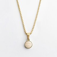 ALEXASCHA Kurze Kette mit Anhänger | Mix & Match | Goldkette