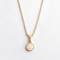 ALEXASCHA Kurze Kette mit Anhänger | Mix & Match | Goldkette