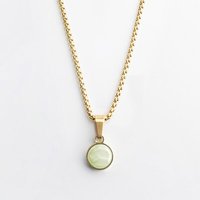 ALEXASCHA Kurze Kette mit Anhänger | Mix & Match | Goldkette