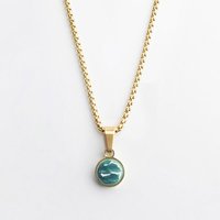 ALEXASCHA Kurze Kette mit Anhänger | Mix & Match | Goldkette