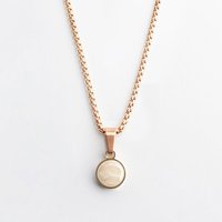ALEXASCHA Kurze Kette mit Anhänger | Mix & Match | Roségold