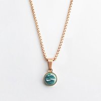 ALEXASCHA Kurze Kette mit Anhänger | Mix & Match | Roségold