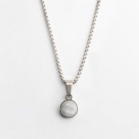 ALEXASCHA Kurze Kette mit Anhänger | Mix & Match | Silber