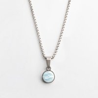 ALEXASCHA Kurze Kette mit Anhänger | Mix & Match | Silber