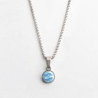 ALEXASCHA Kurze Kette mit Anhänger | Mix & Match | Silber