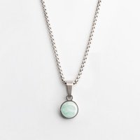 ALEXASCHA Kurze Kette mit Anhänger | Mix & Match | Silber