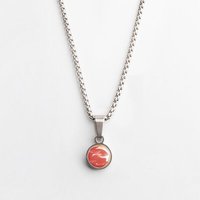 ALEXASCHA Kurze Kette mit Anhänger | Mix & Match | Silber