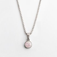 ALEXASCHA Kurze Kette mit Anhänger | Mix & Match | Silber