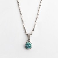 ALEXASCHA Kurze Kette mit Anhänger | Mix & Match | Silber