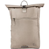 FUCHS & REBELL PIET Rolltop Rucksack – Stylisch & praktisch mit Rücken-Zipper