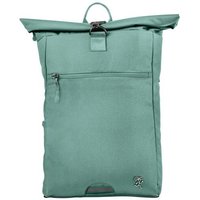 FUCHS & REBELL PIET Rolltop Rucksack – Stylisch & praktisch mit Rücken-Zipper