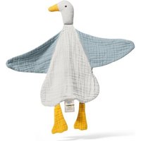 Mababu Schmusetuch Ente - 100% GOTS Bio-Baumwolle - Geschenke zur Geburt - Schnuffeltuch