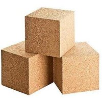 Kork-Deko 3er Set: Korkwürfel Würfel aus Kork - 10 cm x 10 cm x 10 cm - zum Basteln und Spielen - 100% Presskork