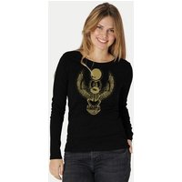 Peaces.bio - handbedruckte Biomode Damen Langarmshirt Cheper