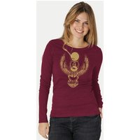 Peaces.bio - handbedruckte Biomode Damen Langarmshirt Cheper