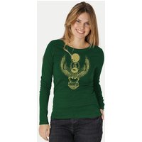 Peaces.bio - handbedruckte Biomode Damen Langarmshirt Cheper