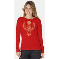 Peaces.bio - handbedruckte Biomode Damen Langarmshirt Cheper