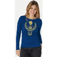 Peaces.bio - handbedruckte Biomode Damen Langarmshirt Cheper
